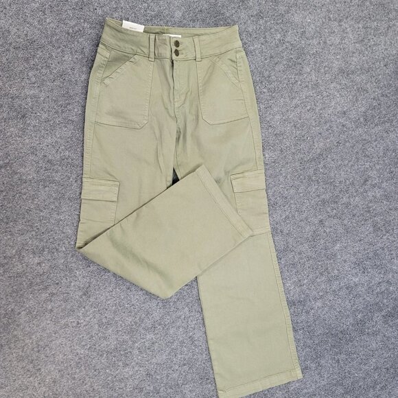 Sneak Peek Olive Green Cargo Style jeans New with tags - Picture 4 of 9